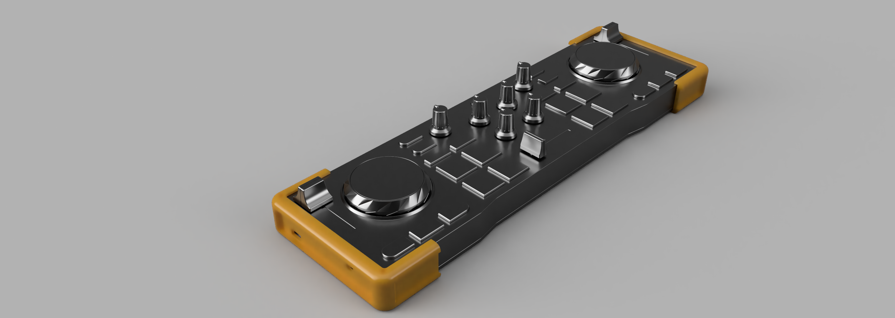 Hercules DJControl Mix Bumper with Magnetic Lid and cable holder
