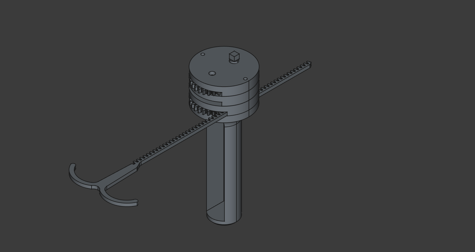 Flying Propeller With Infinitely Stackable Gear Train