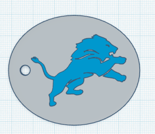 Lions Keychain