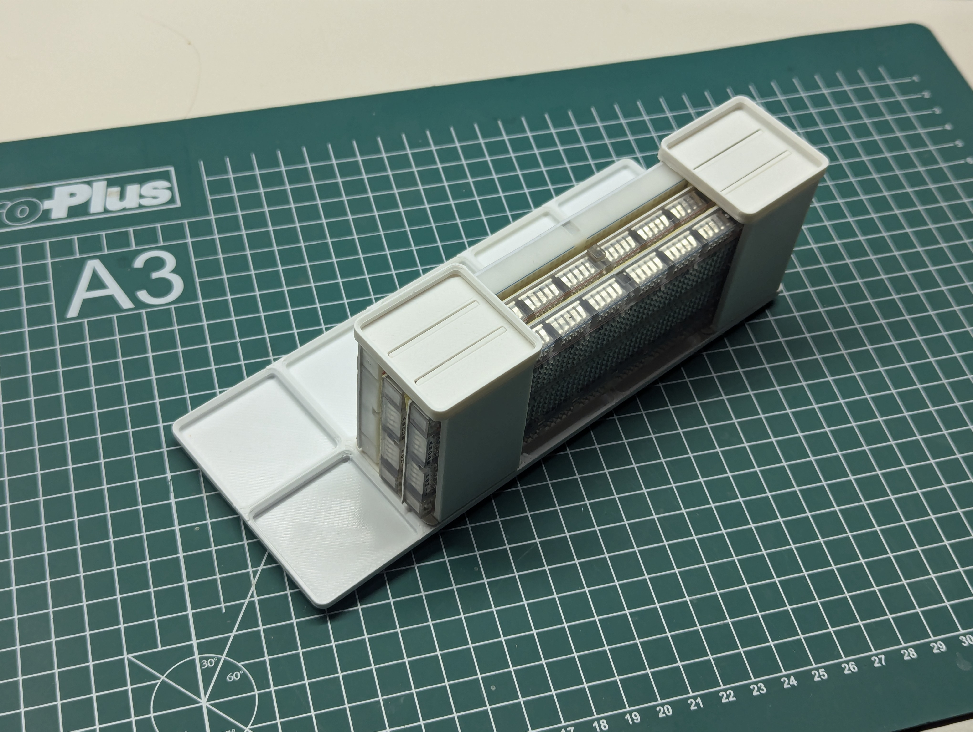 Gridfinity Breadboard Holder Stackable 1x1x9U