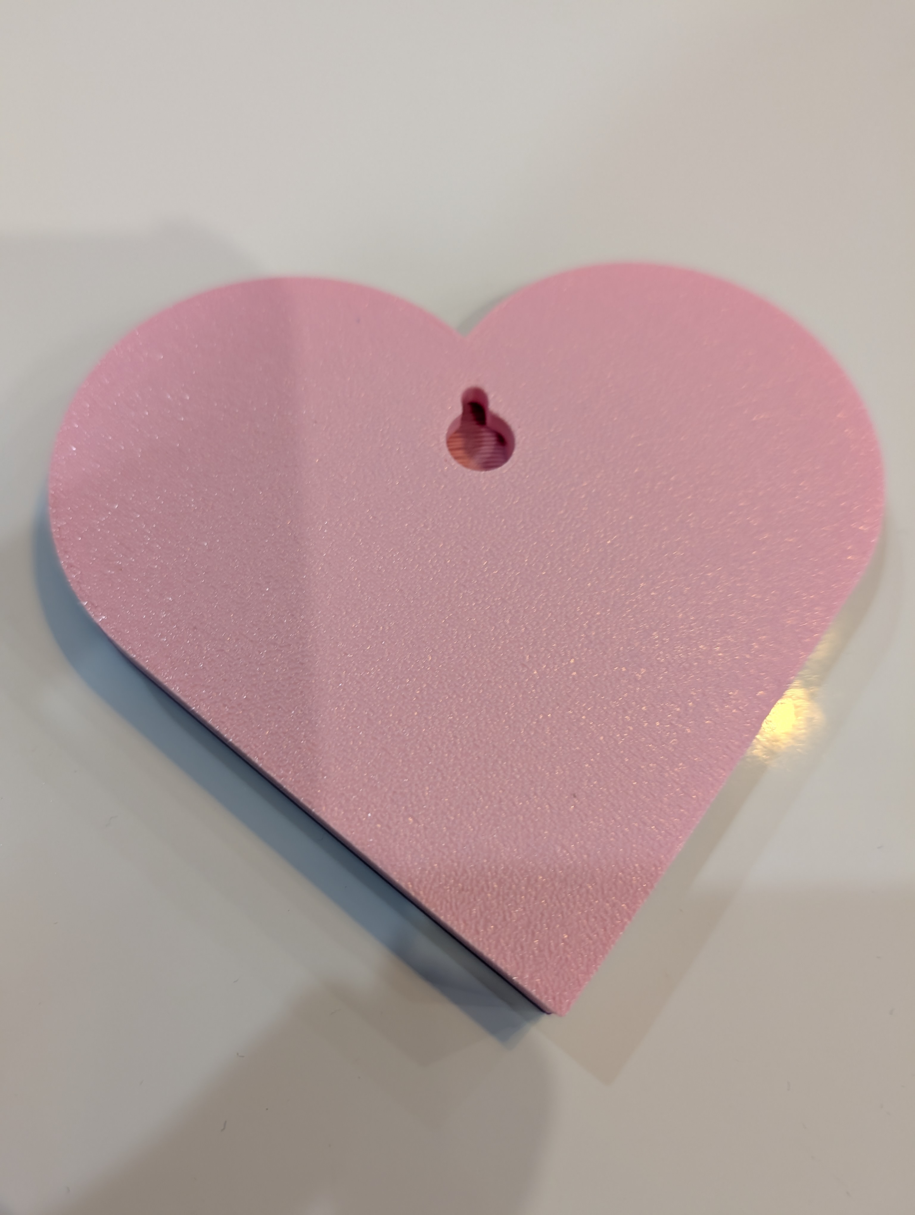 Hangable Heart Shaped Name Plate
