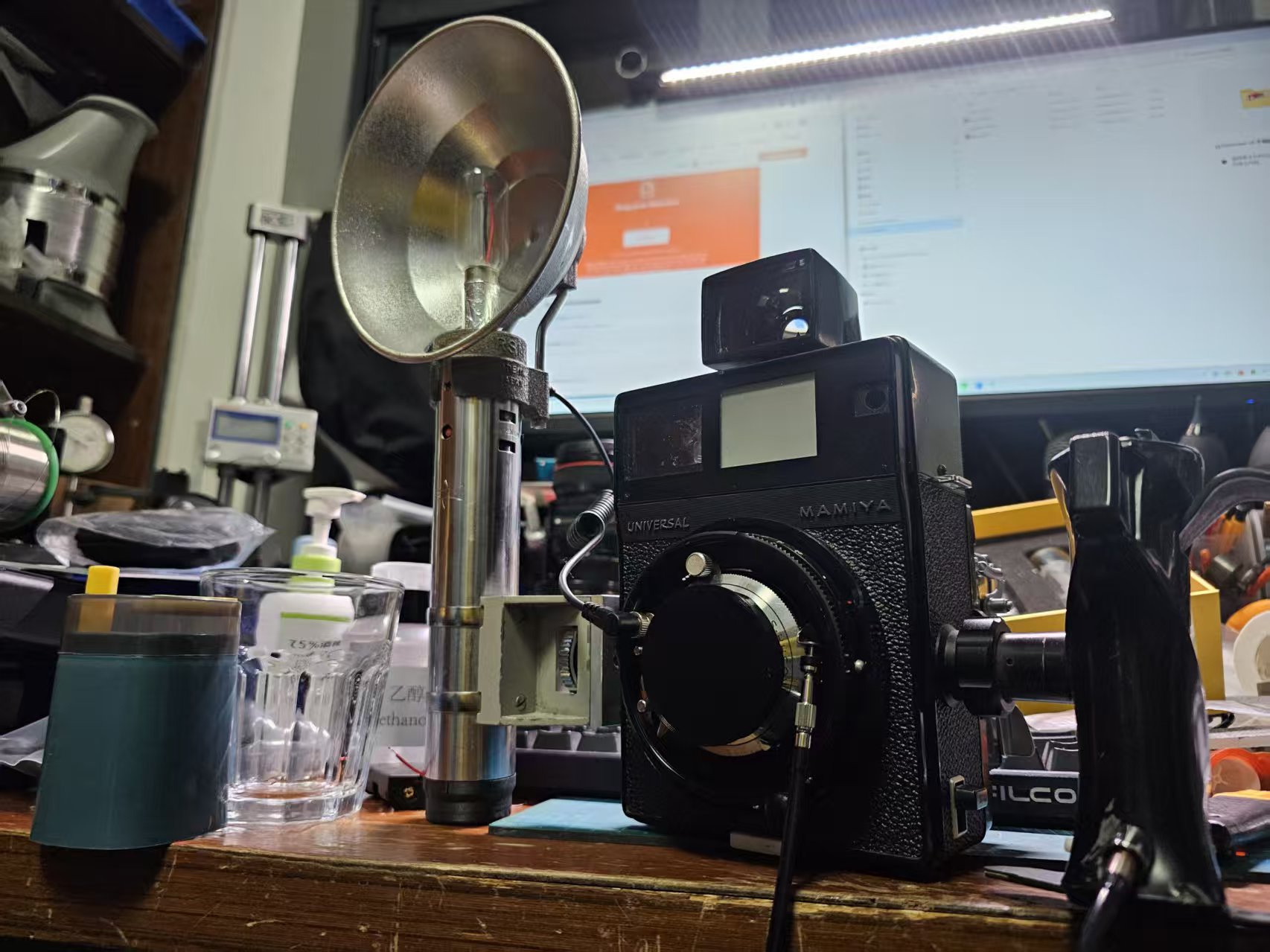 Minicam to BY-18A flash conversion