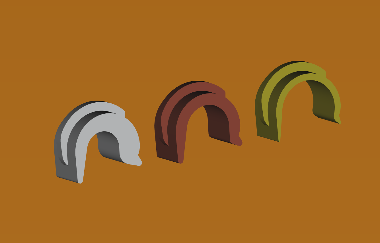 VAUDE QMR Rubber Reduction Spacers