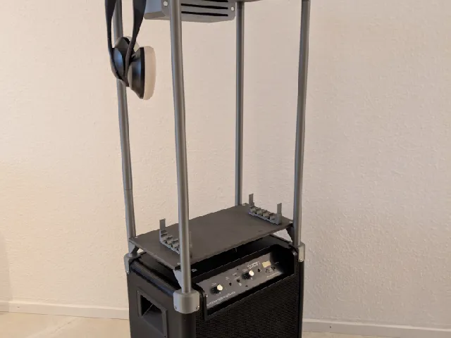 Transportable DJ-Set