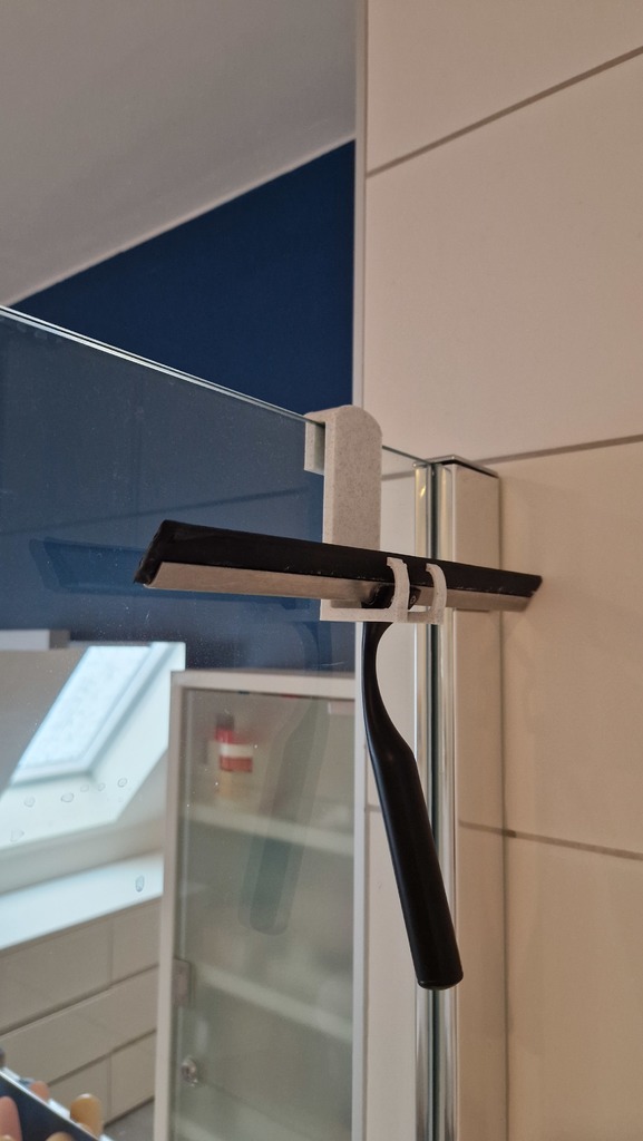 shower wiper hanger