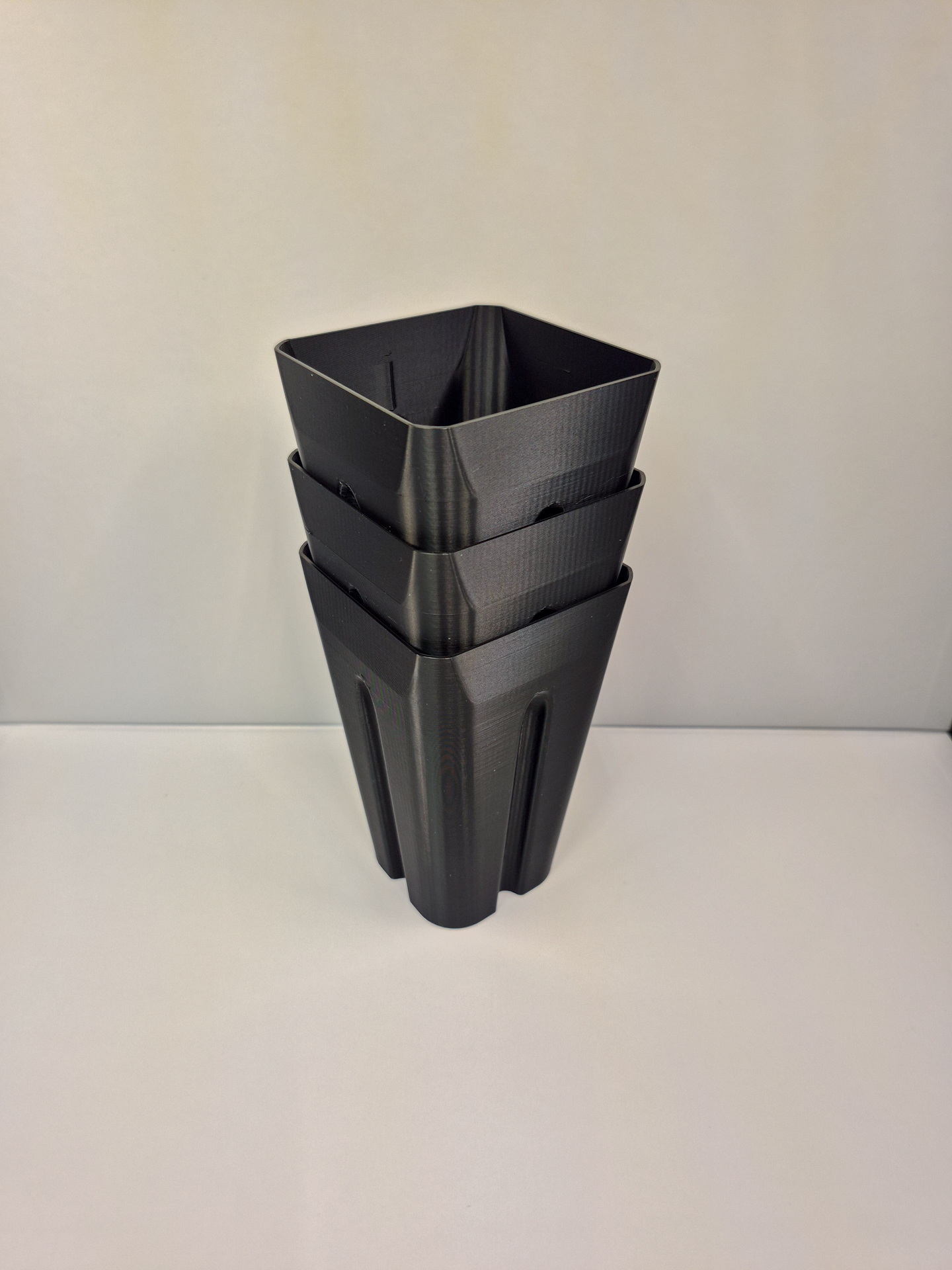 5" Deep Root Tree Pots – Stackable & Air Pruning Design — miniatura 3