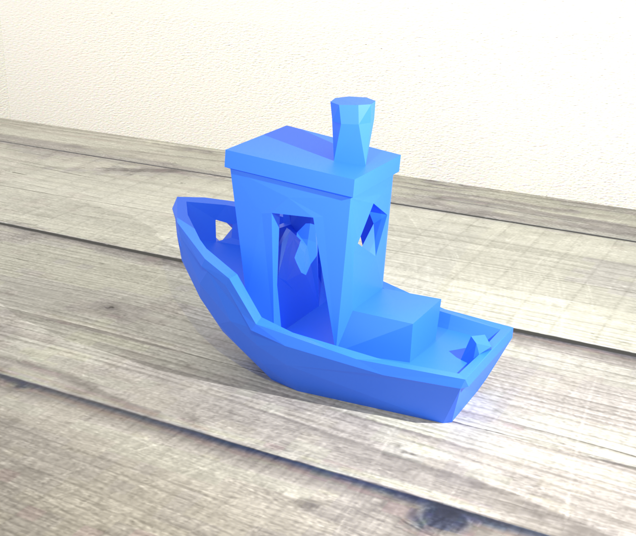Lowpoly Benchy