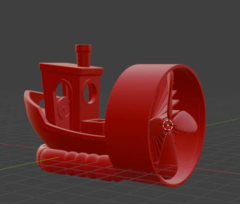 Miniatura 2 do modelo 3D Hovercraft benchy