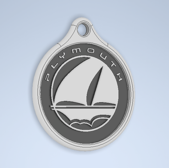 Plymouth Keychain (96-01)