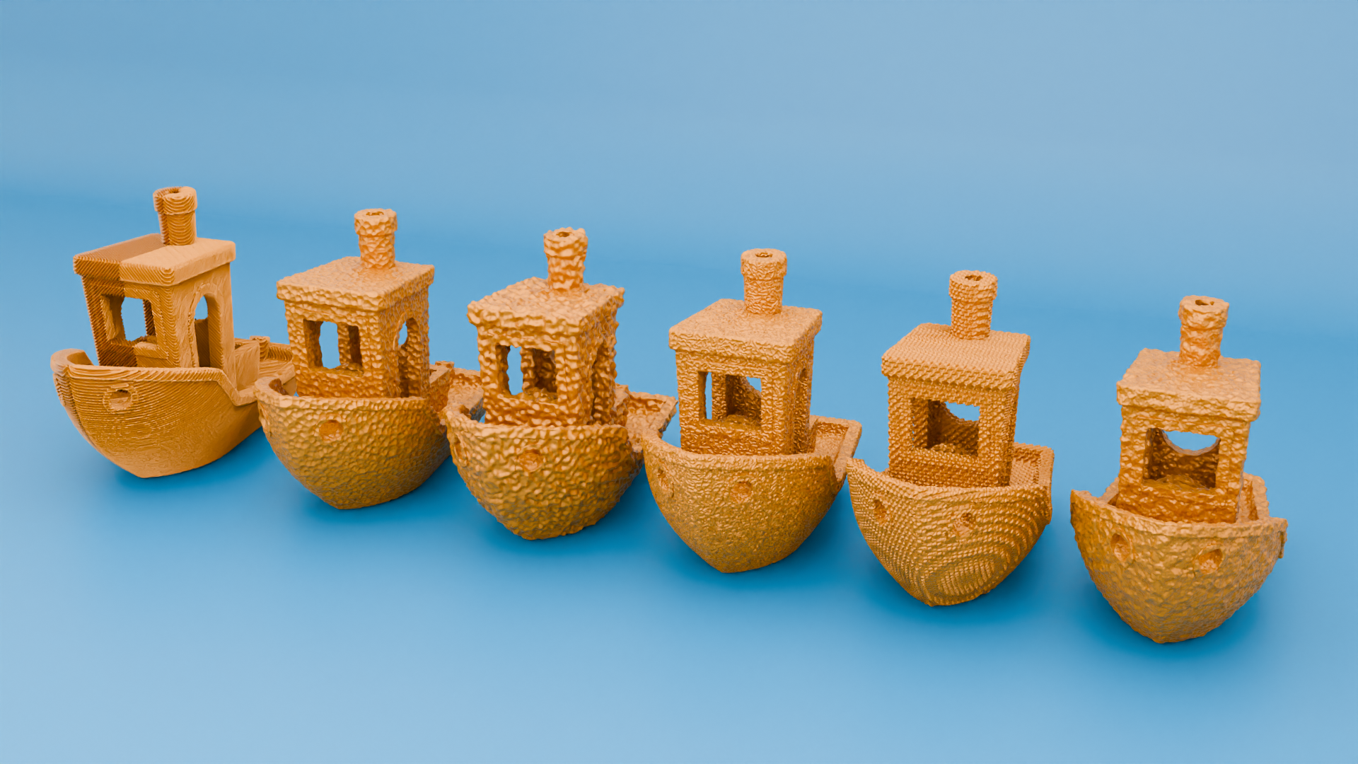 Textured Benchy