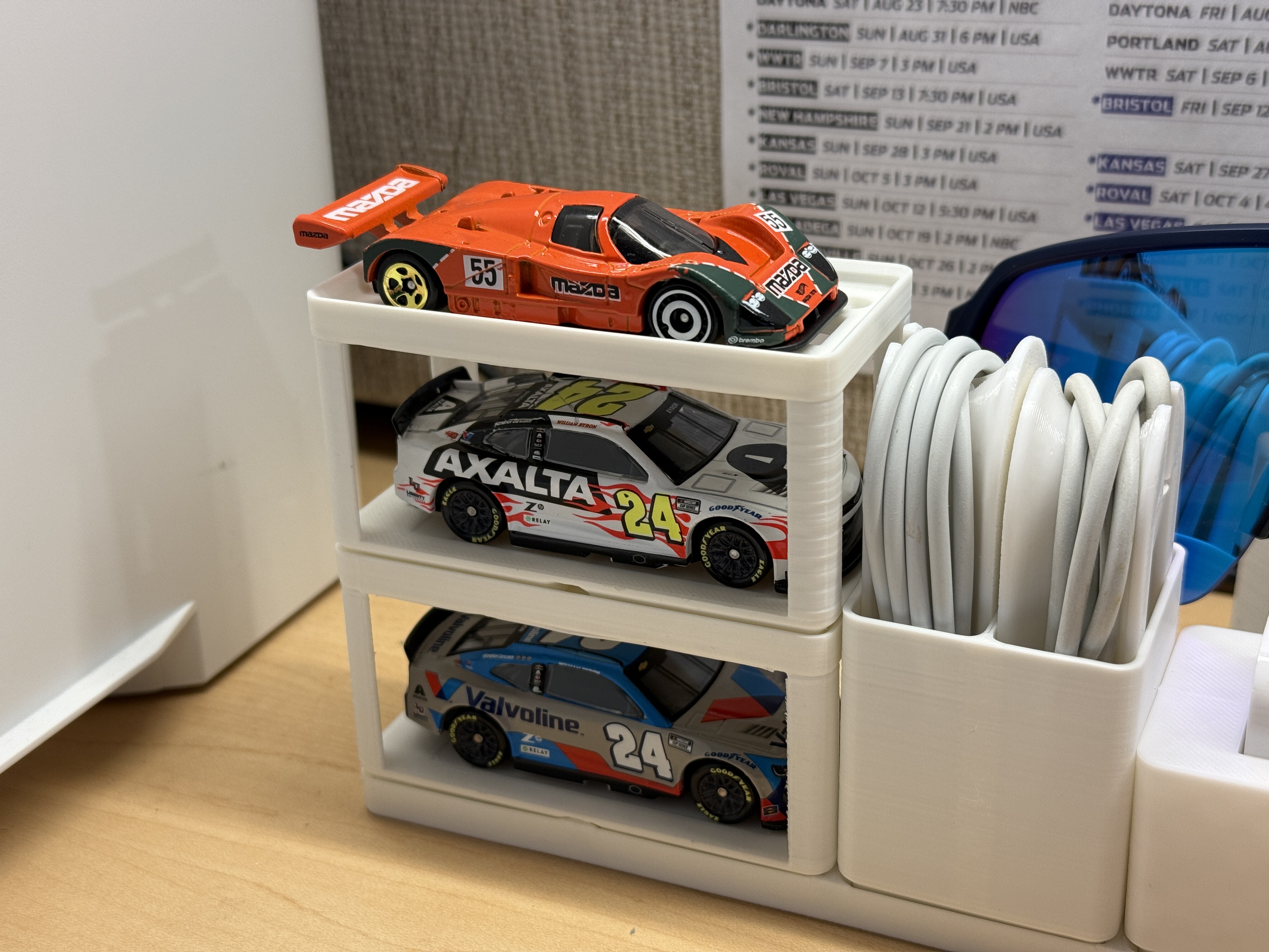 Gridfinity Hot Wheels 1/64 Car Display Storage