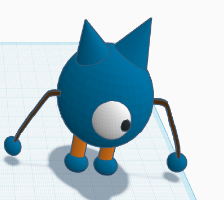 blue monster