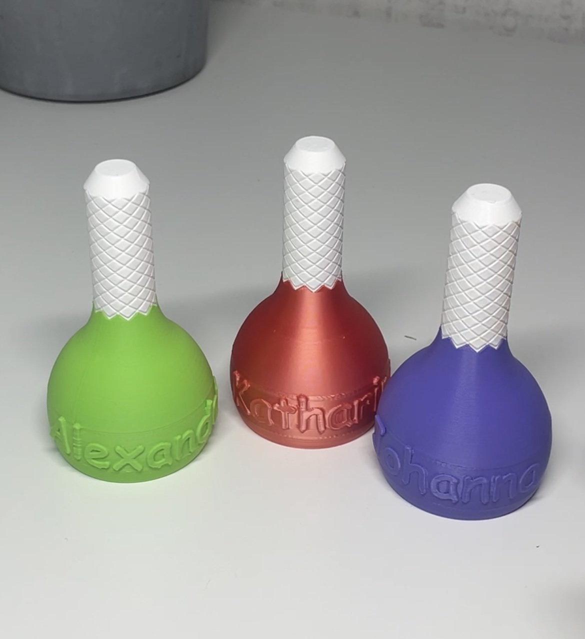 Print in place rattle
