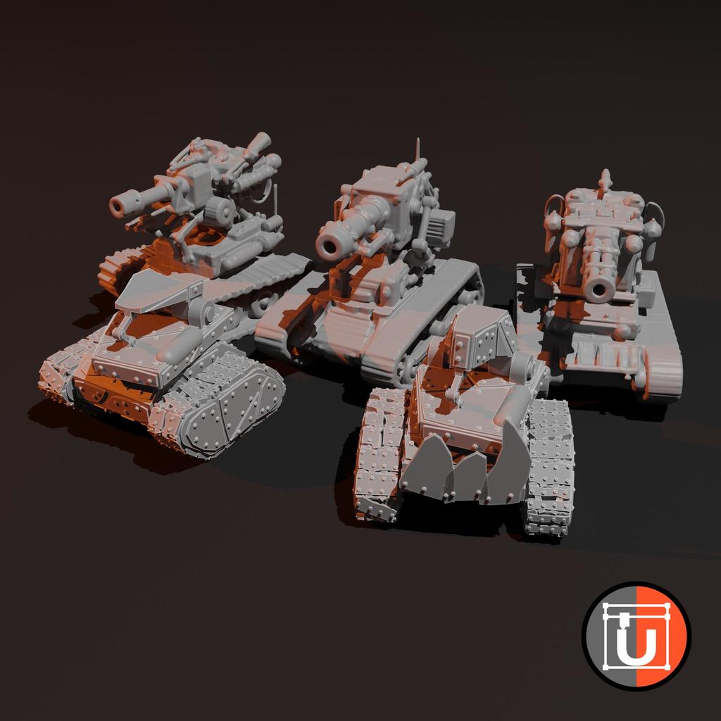 Scrap Metal "Fun" Tanks