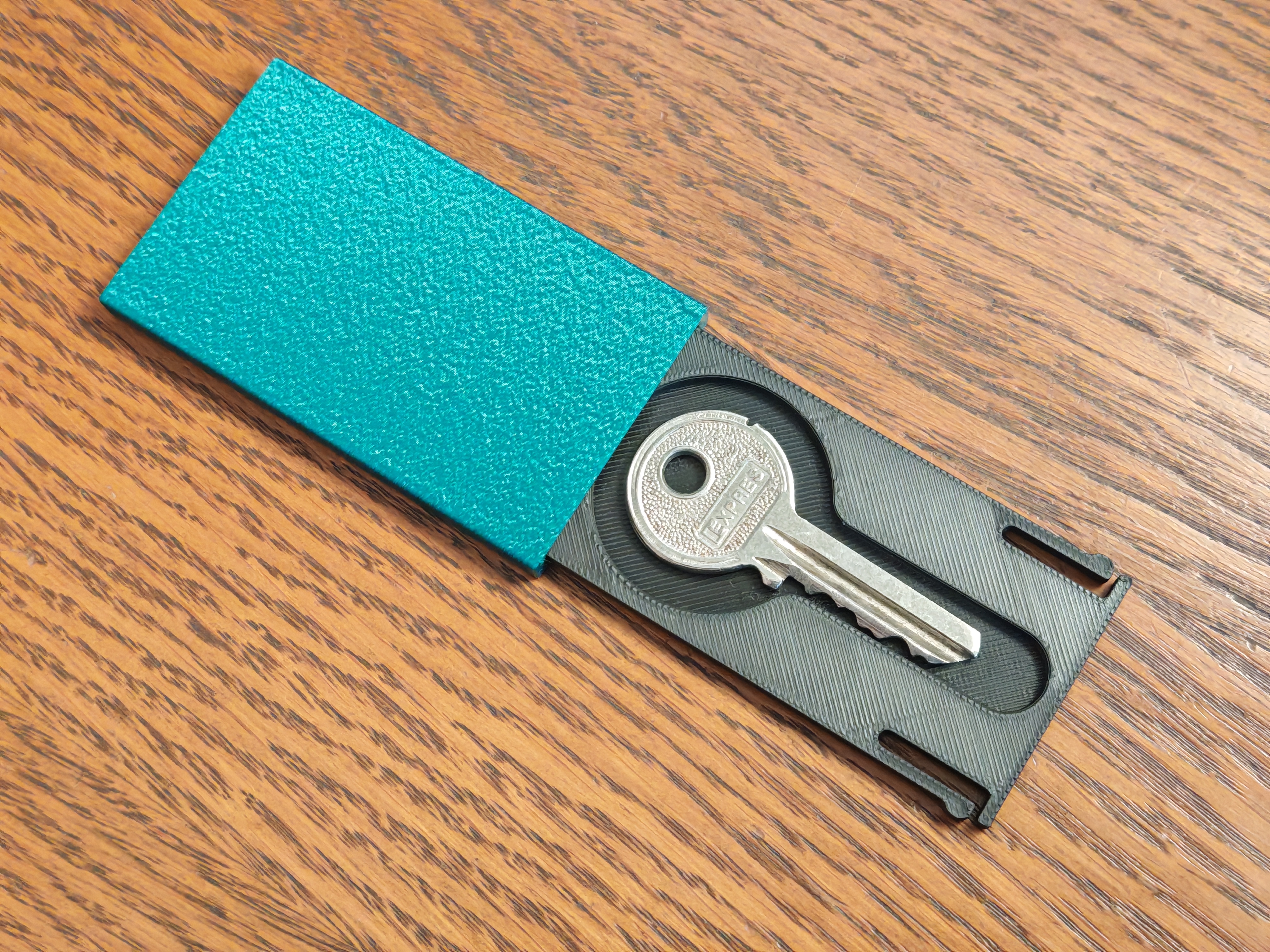 Secret box for a key