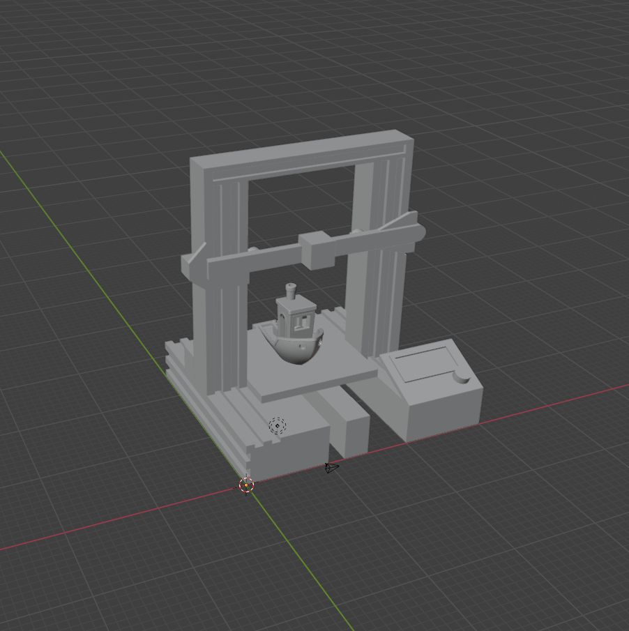 Endchy (Ender 3 with benchy)