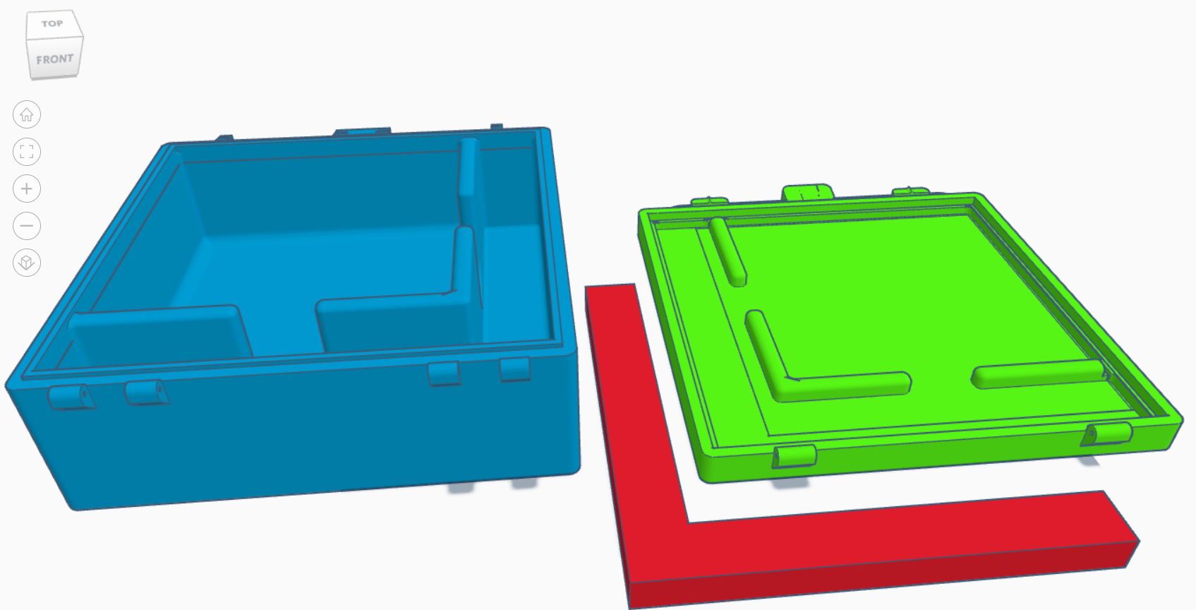 Miniatura 5 do modelo 3D Right Angle Square Clamp Box