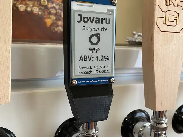 E-Paper Display Tap Handle