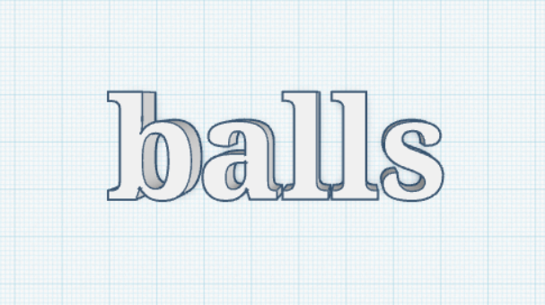balls text (joke)