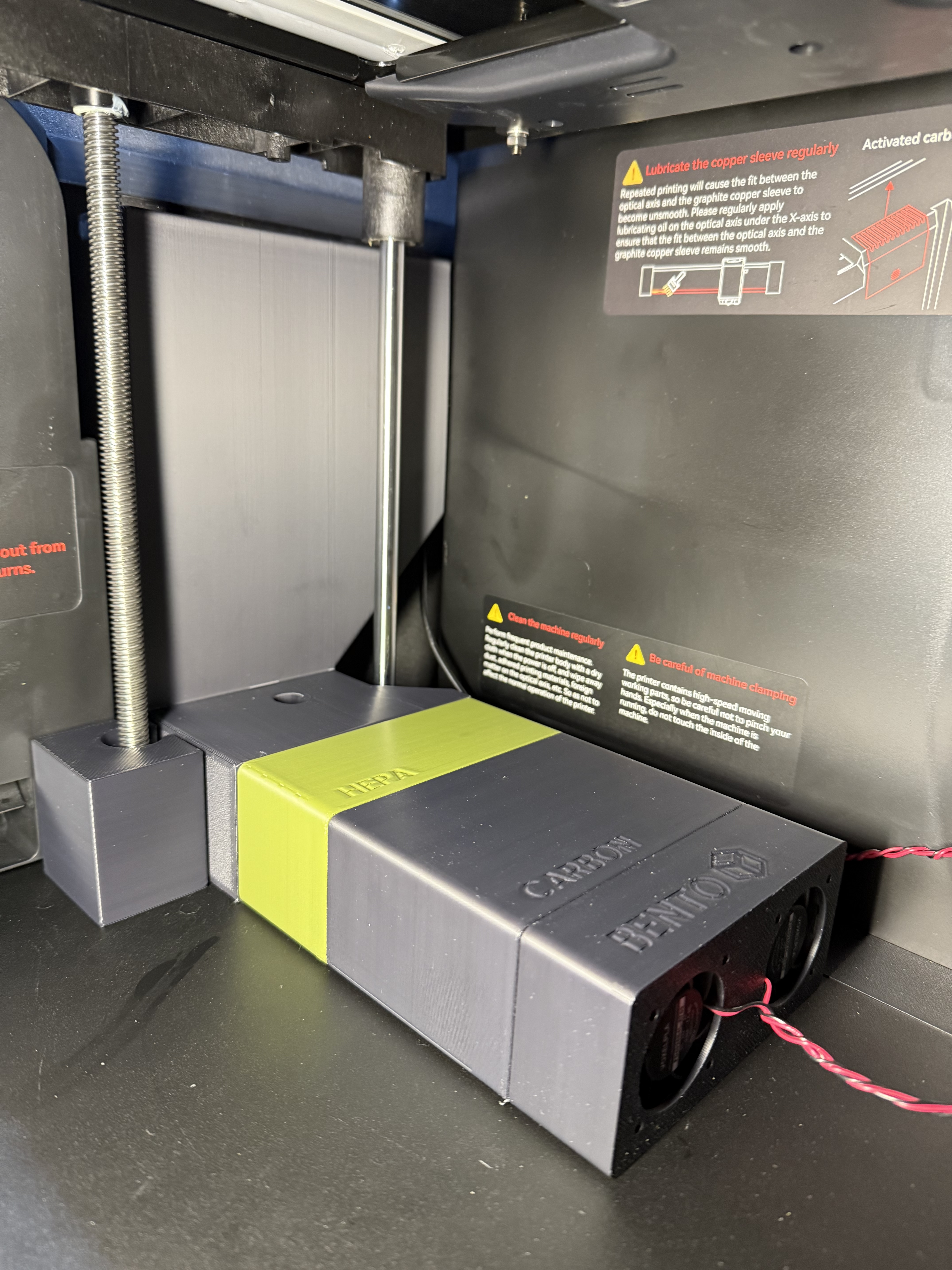 Bento Box Duct for QIDI Plus 4
