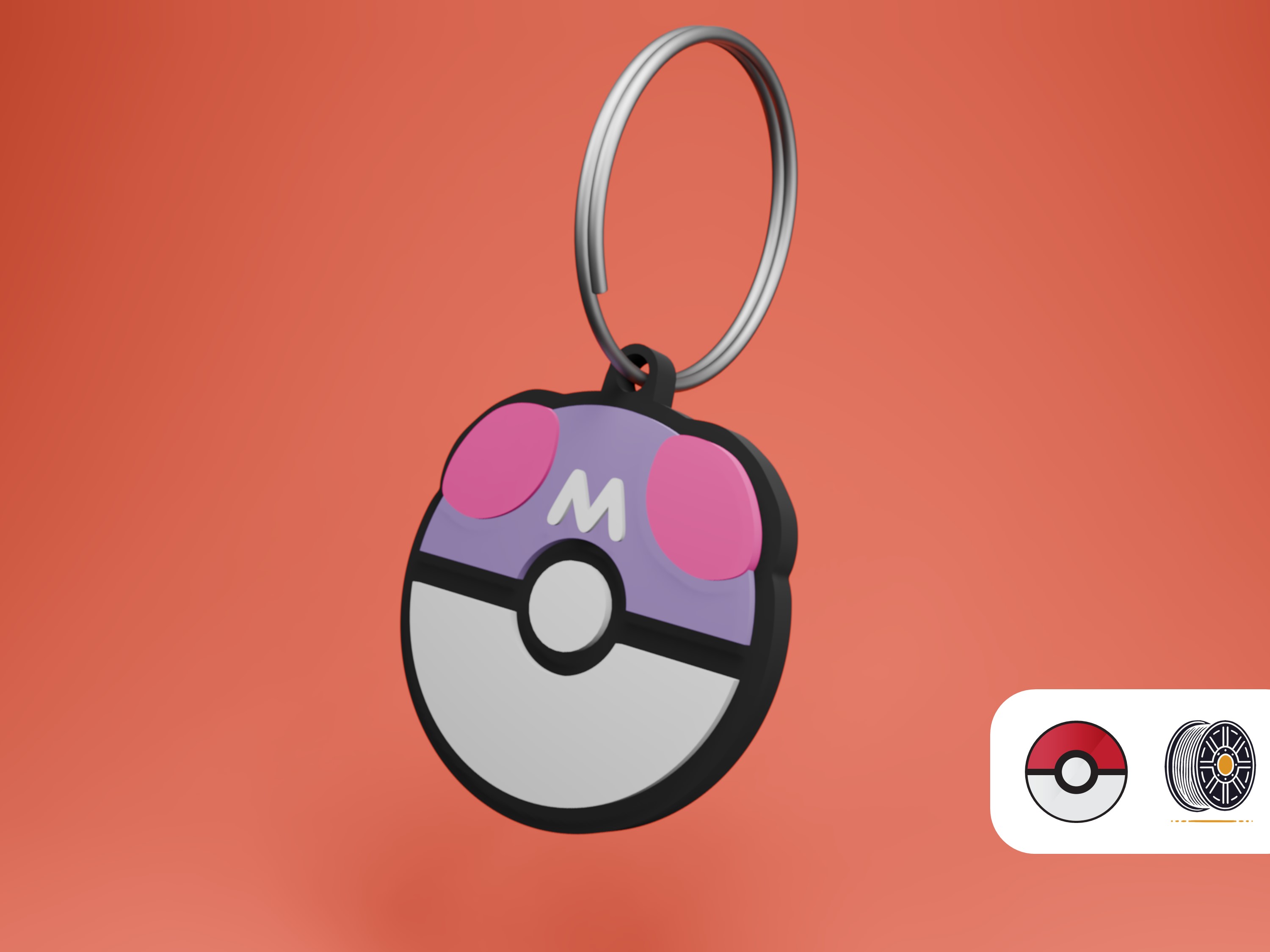 Master Ball | Pokemon Keychain Series