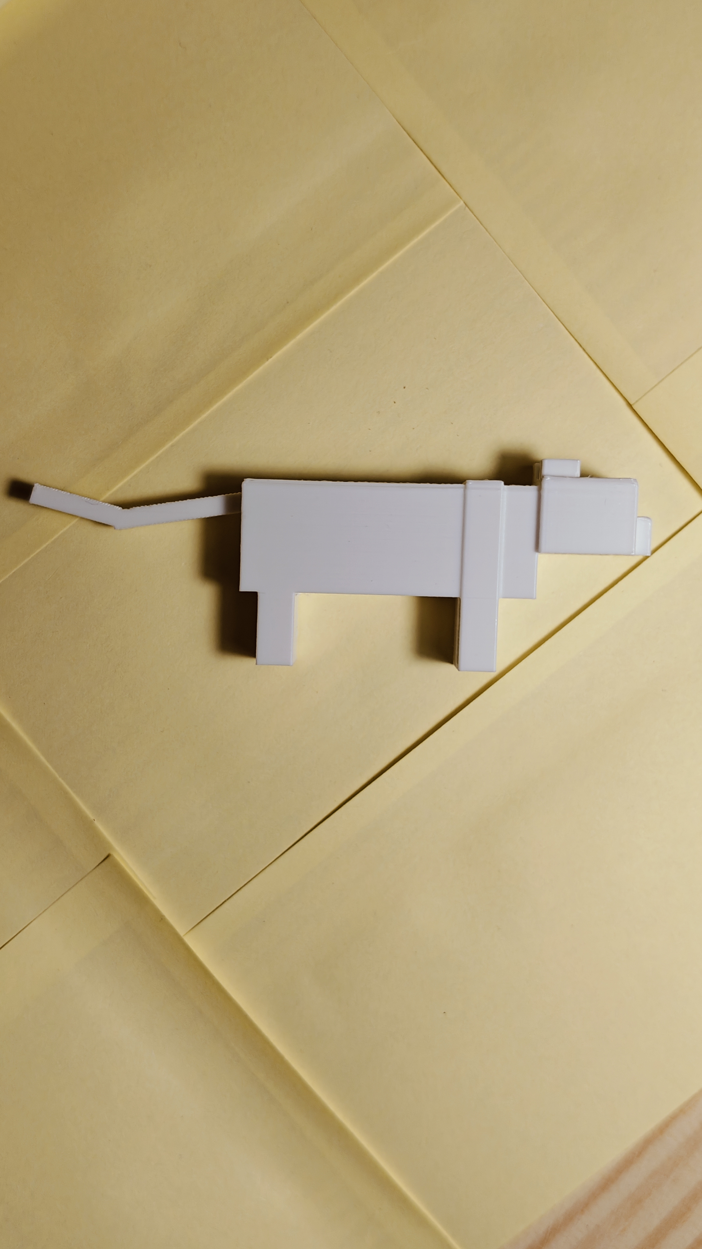 Miniatura 2 do modelo 3D Minecraft cat