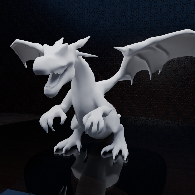 Majestic Dragon Figurine