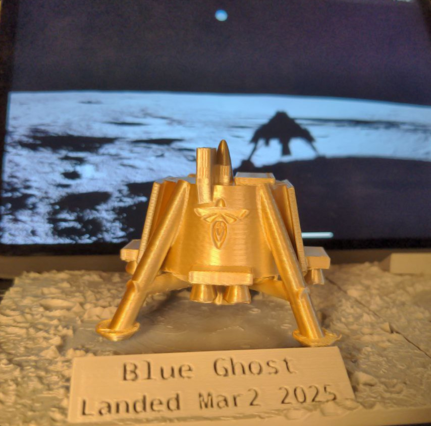Firefly Blue Ghost Lunar Lander and Mare Crisium Landing Site