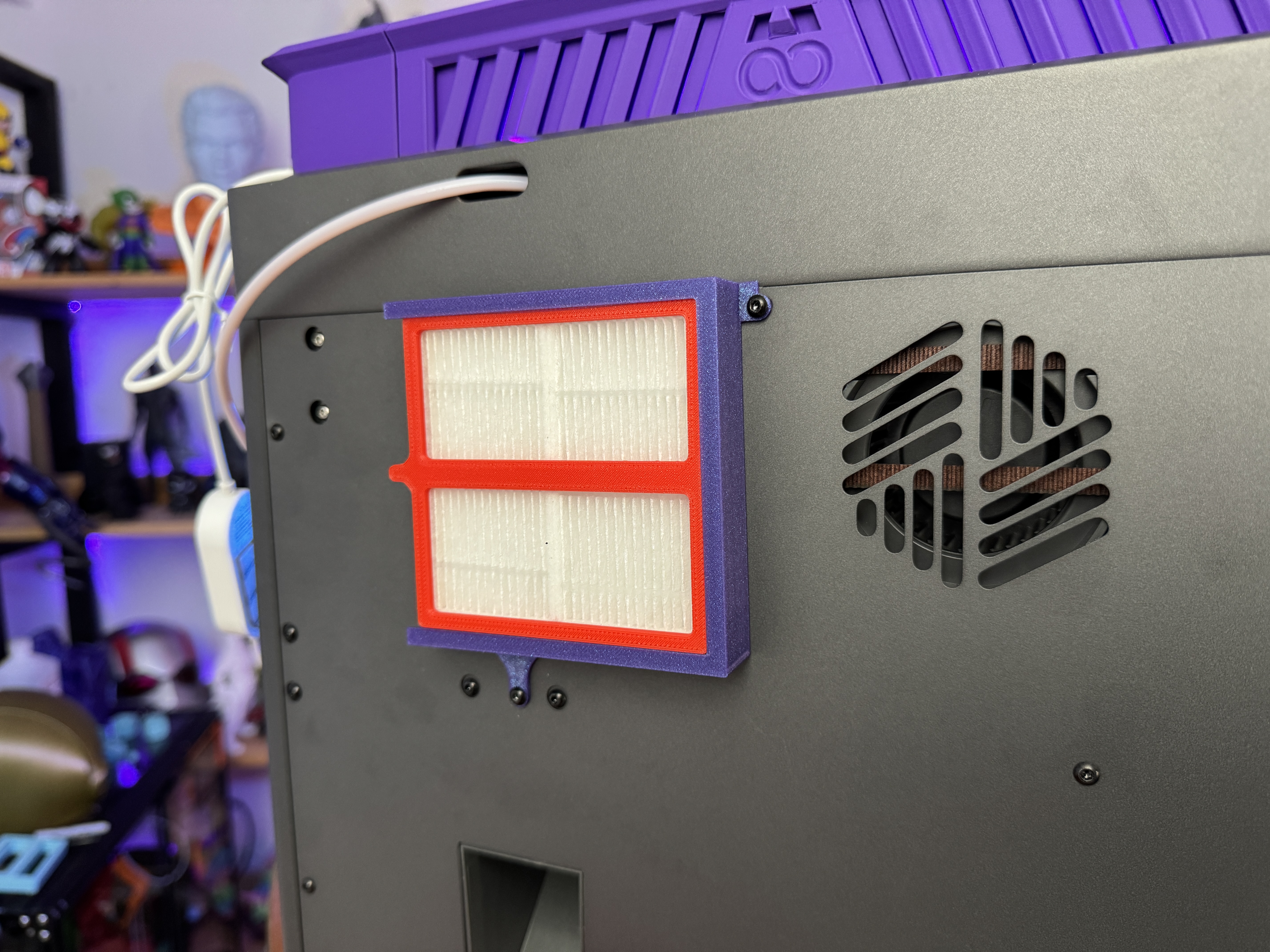 Elegoo Centauri Carbon HEPA Filter 3D model thumbnail
