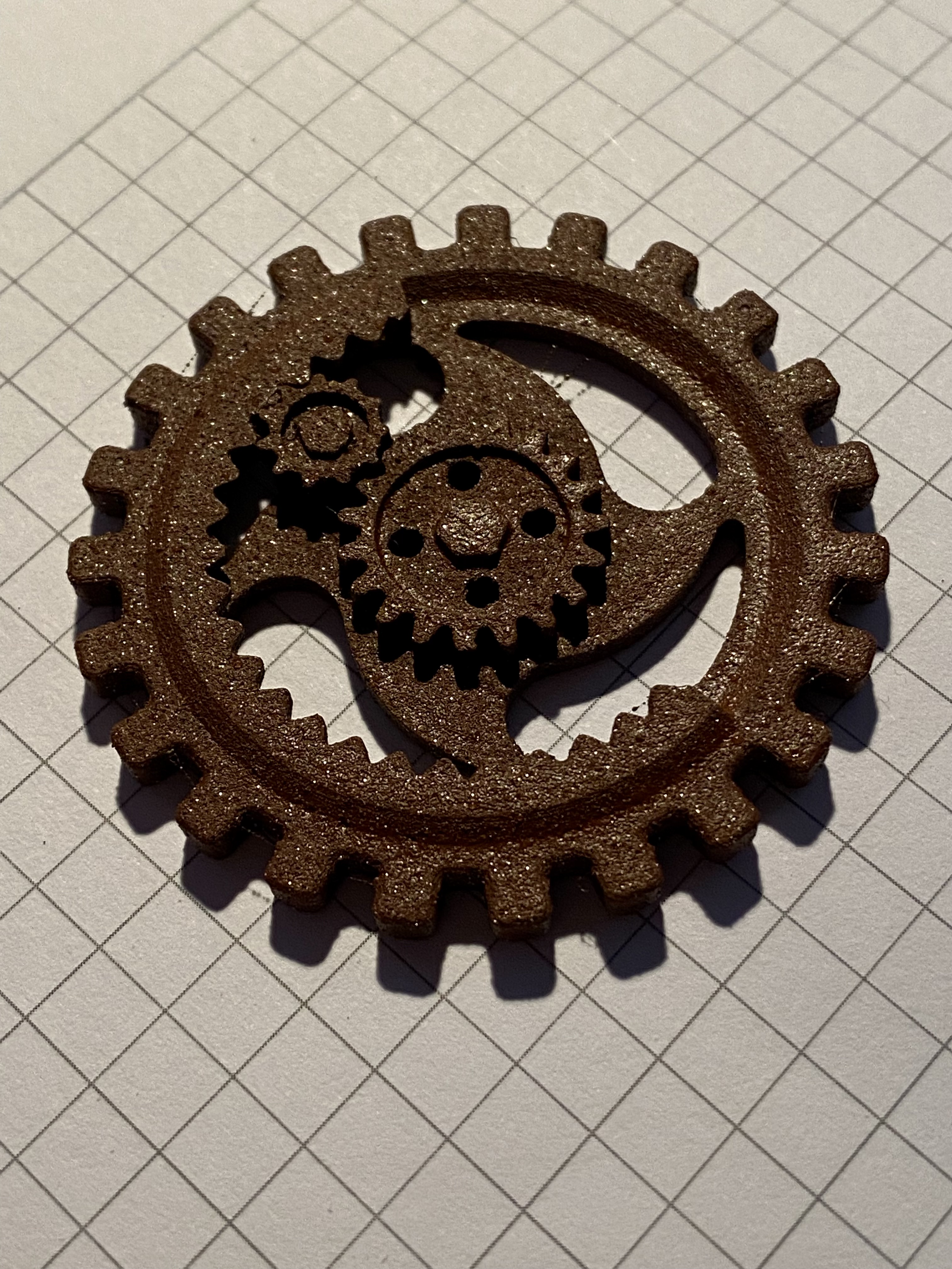 Steampunk Button II