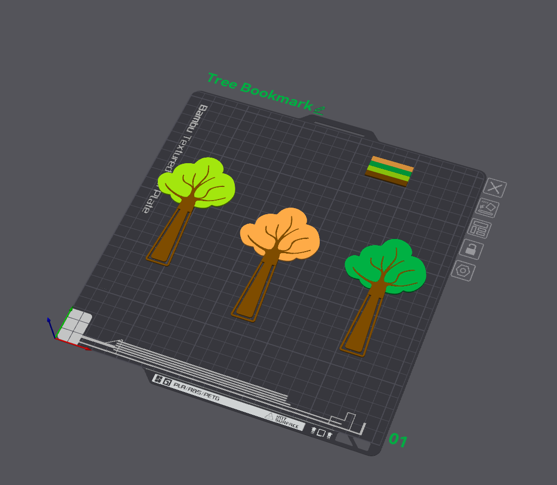 Miniatura 7 do modelo 3D Tree bookmark