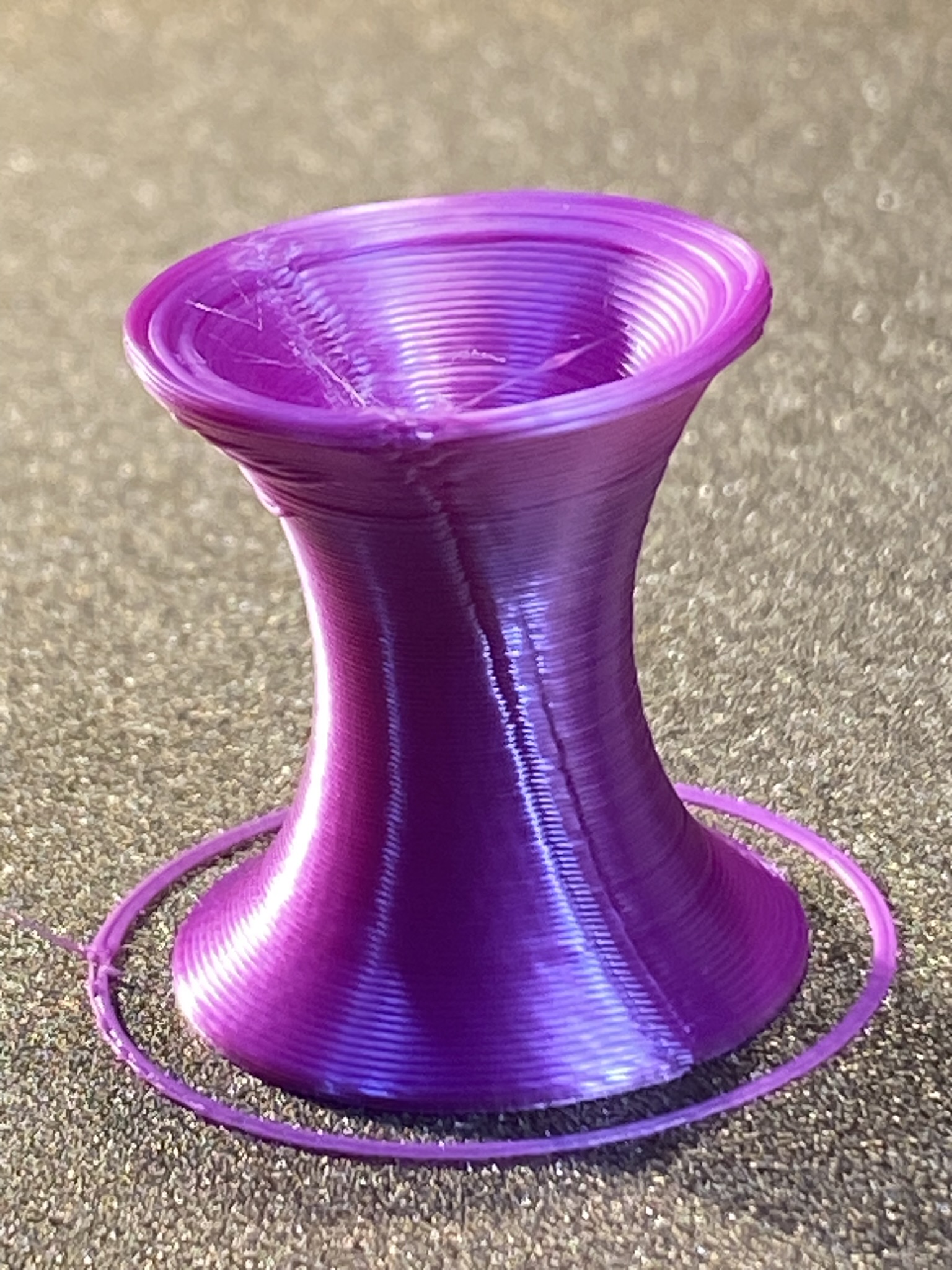 Scarf seam test object