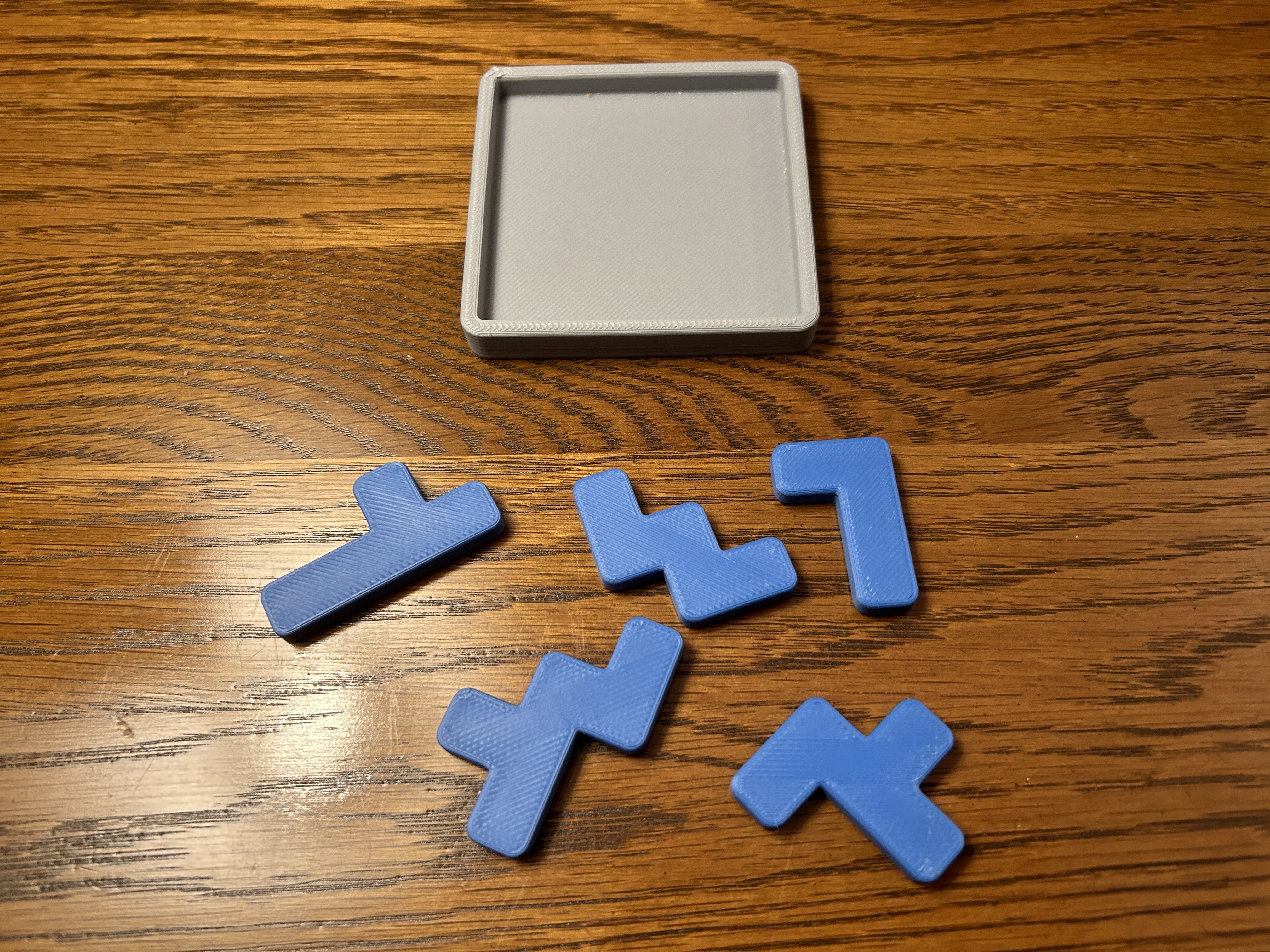 5 Piece Square Puzzle