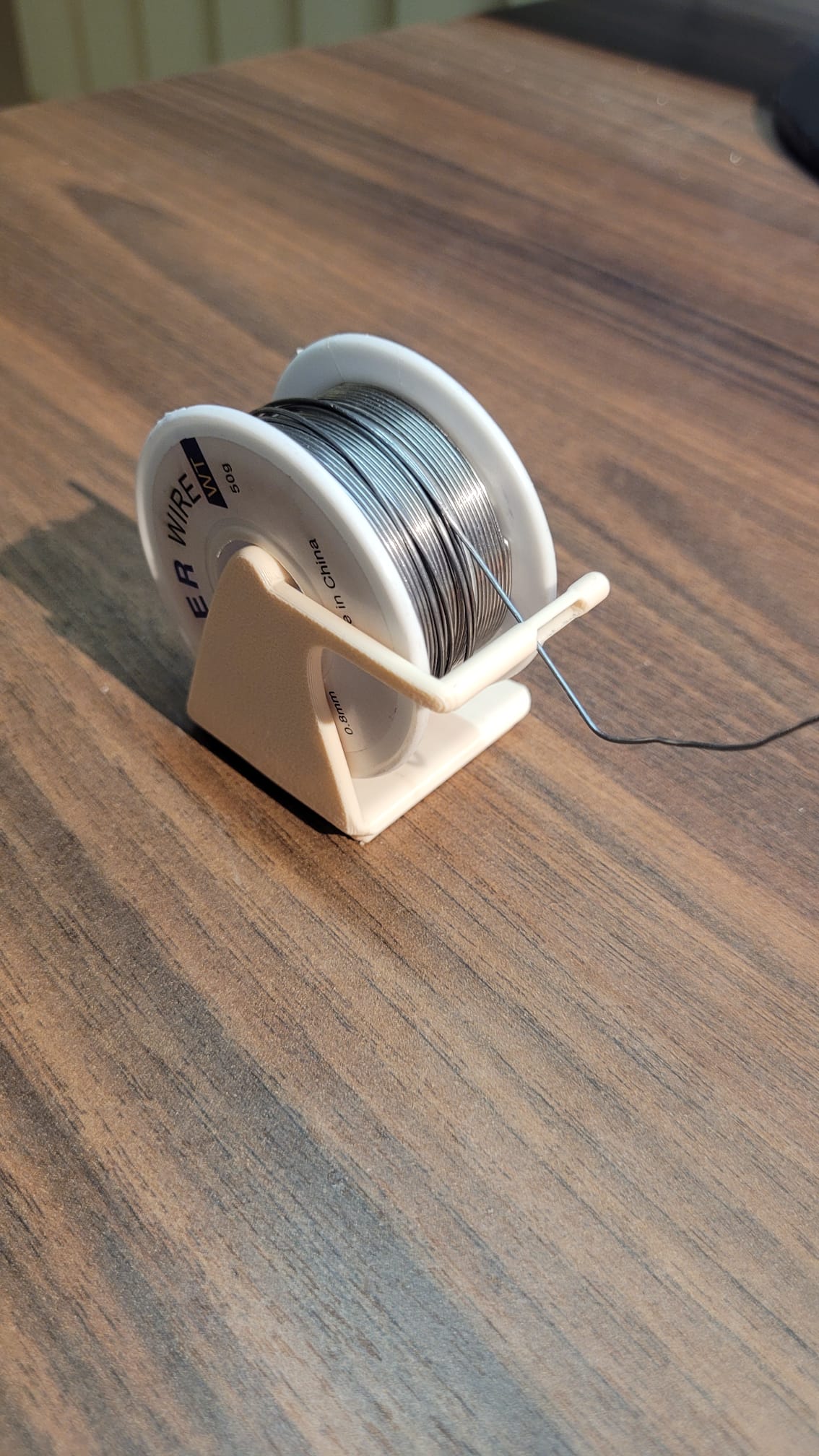 Miniatura 3 do modelo 3D Gridfinity Soldering Wire Holder