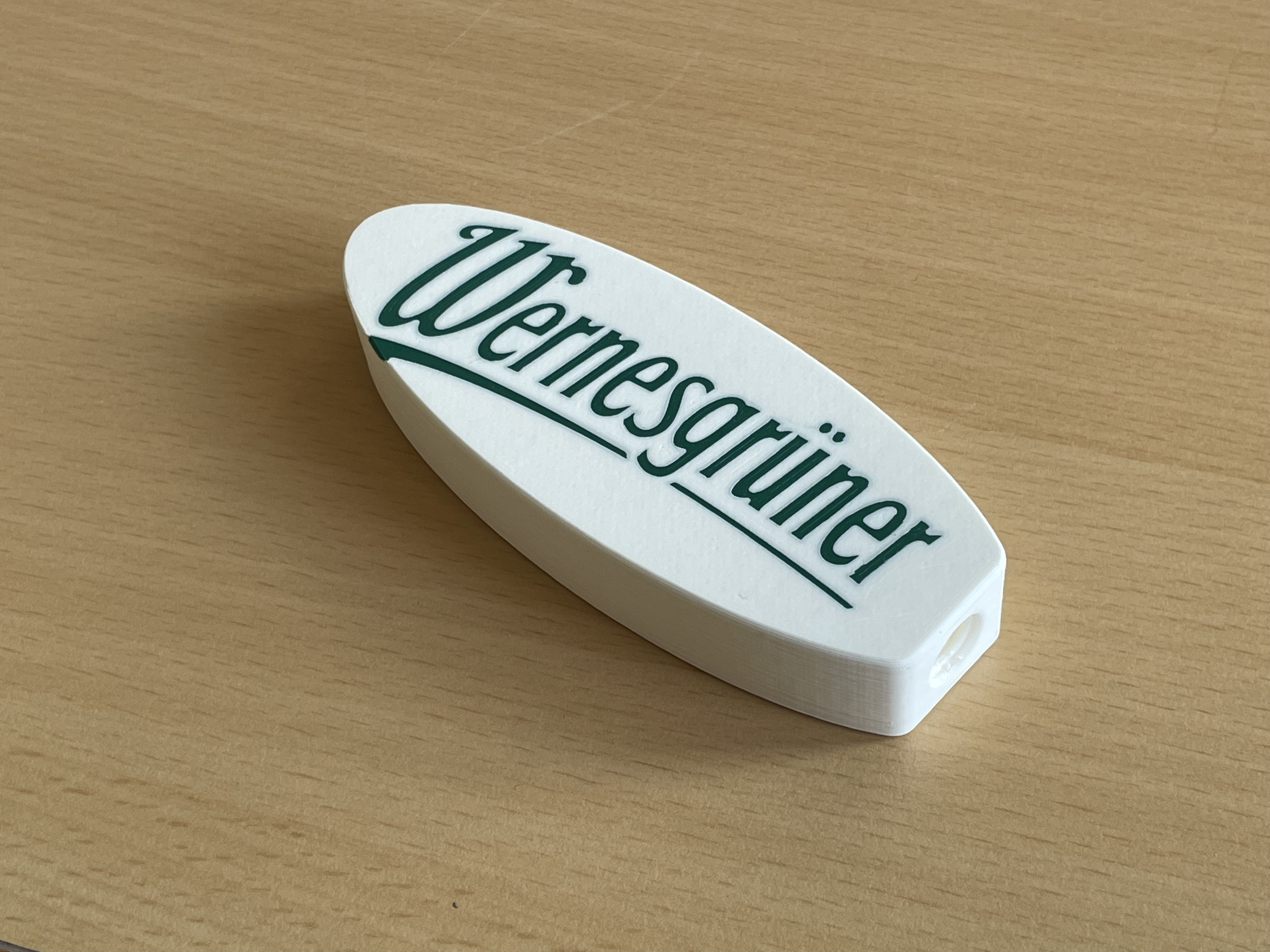 Wernesgrüner Zapfhebel / beer tab handle (MMU)