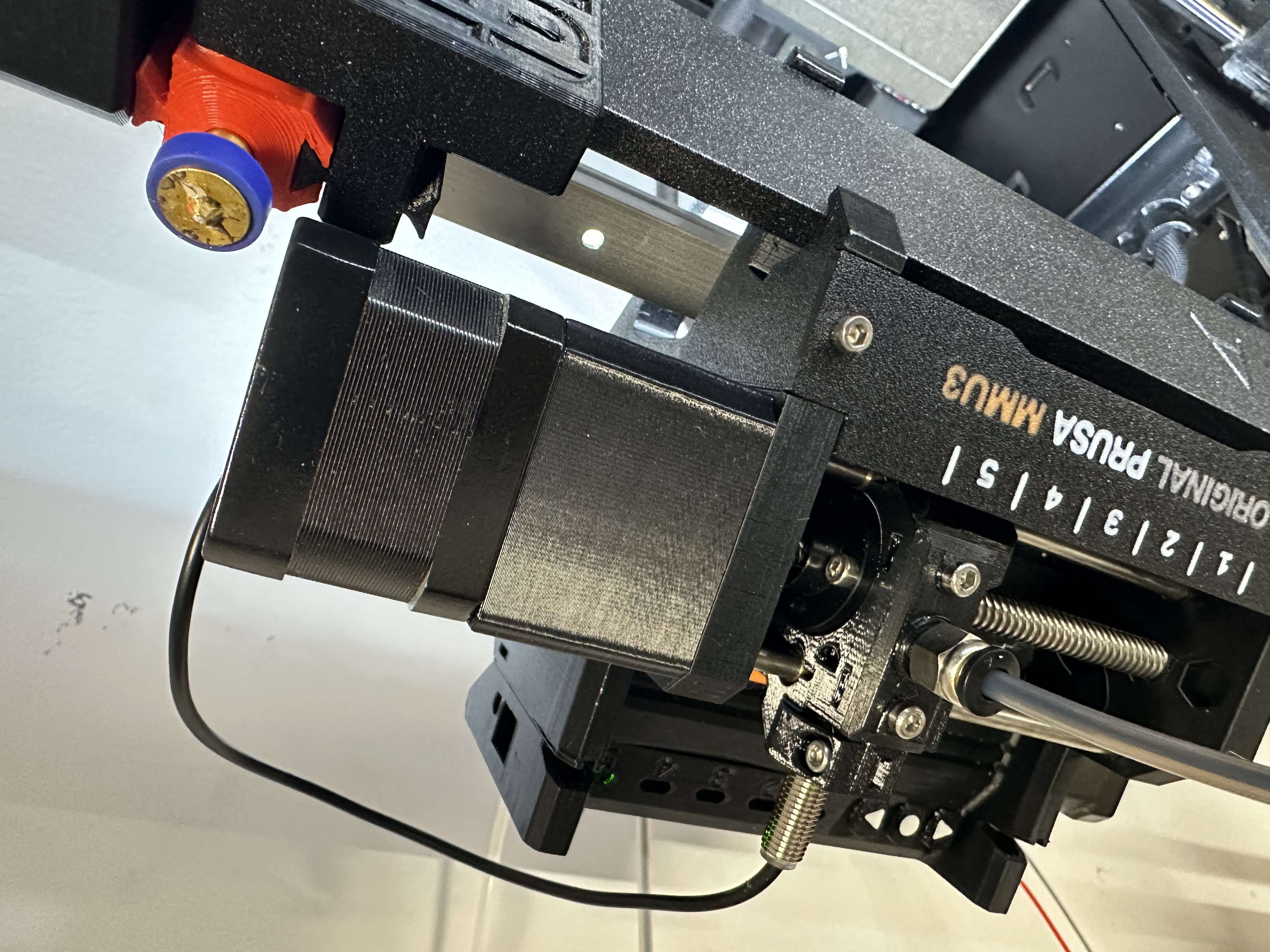 MMU3 - Selector Finda Chamfered Filament Intake