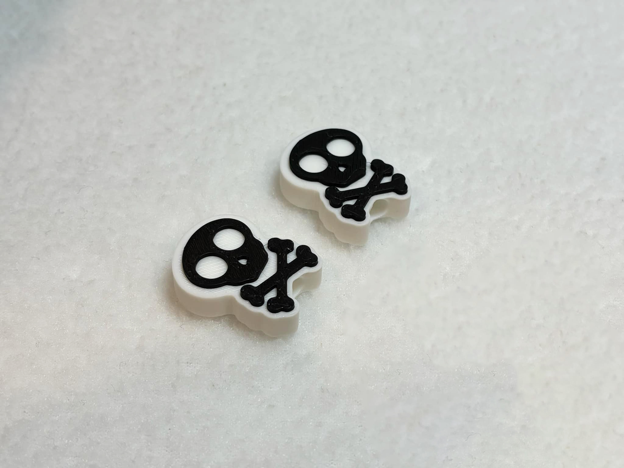 Skulls and Crossbones drawstring beads — miniatura 2