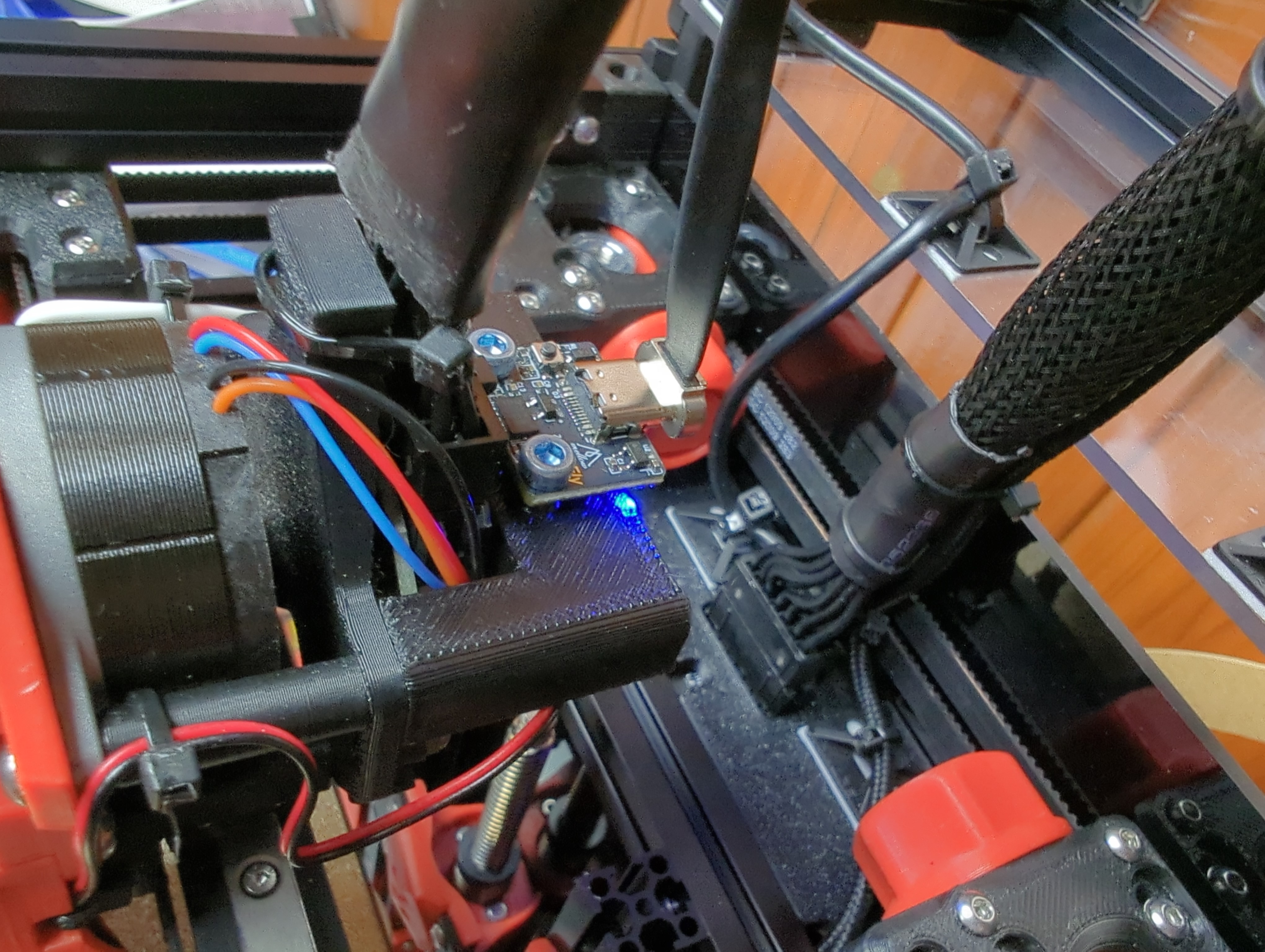 15.5mm Input Shaper Mount for Voron V0.2R1
