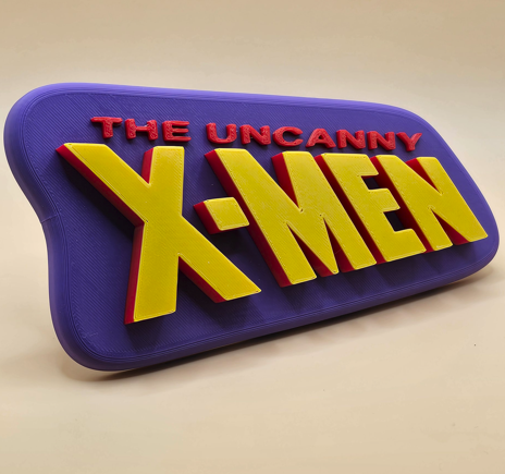 Uncanny X-Men 3D Logo