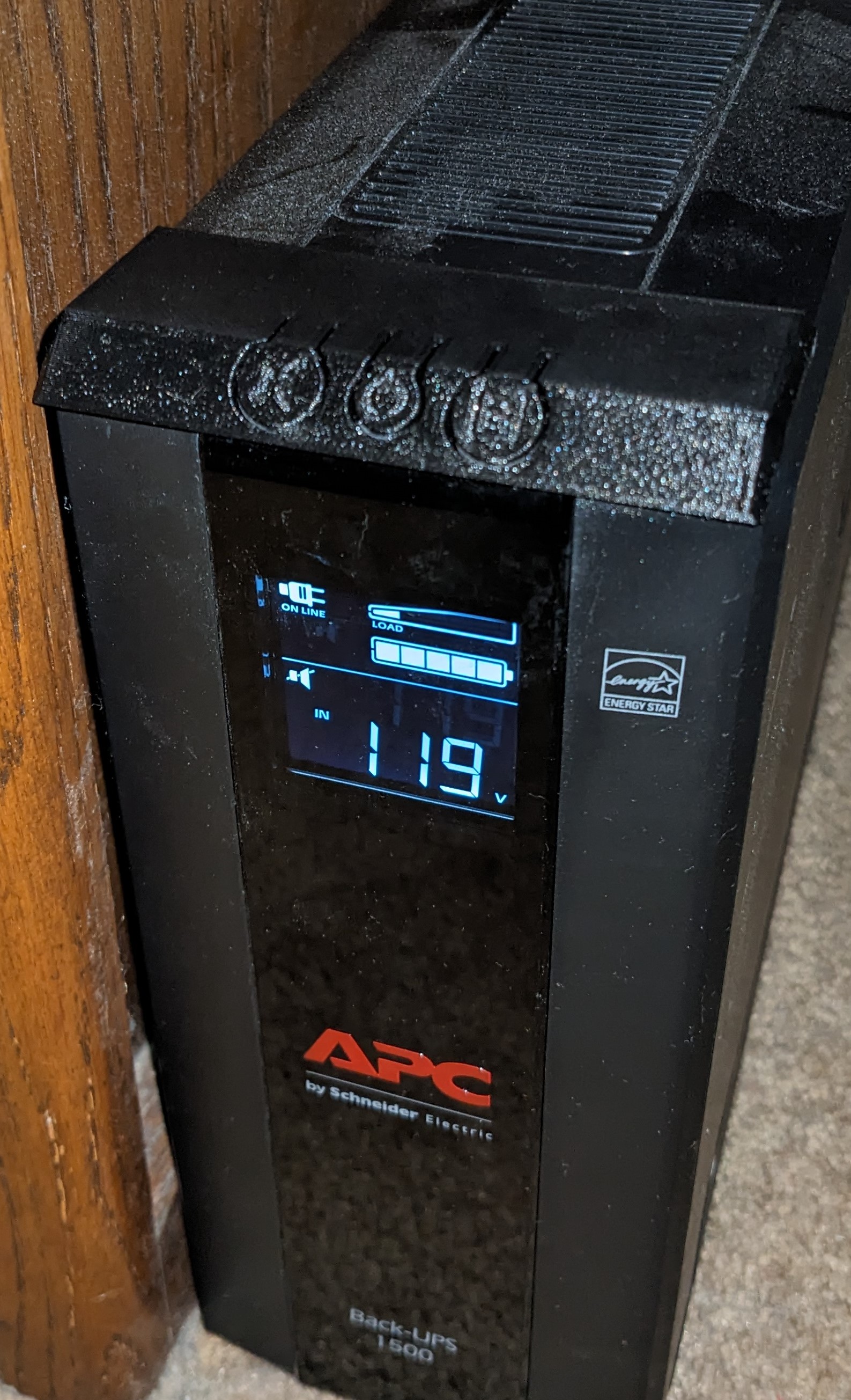Button LED cover for APC BX1500M