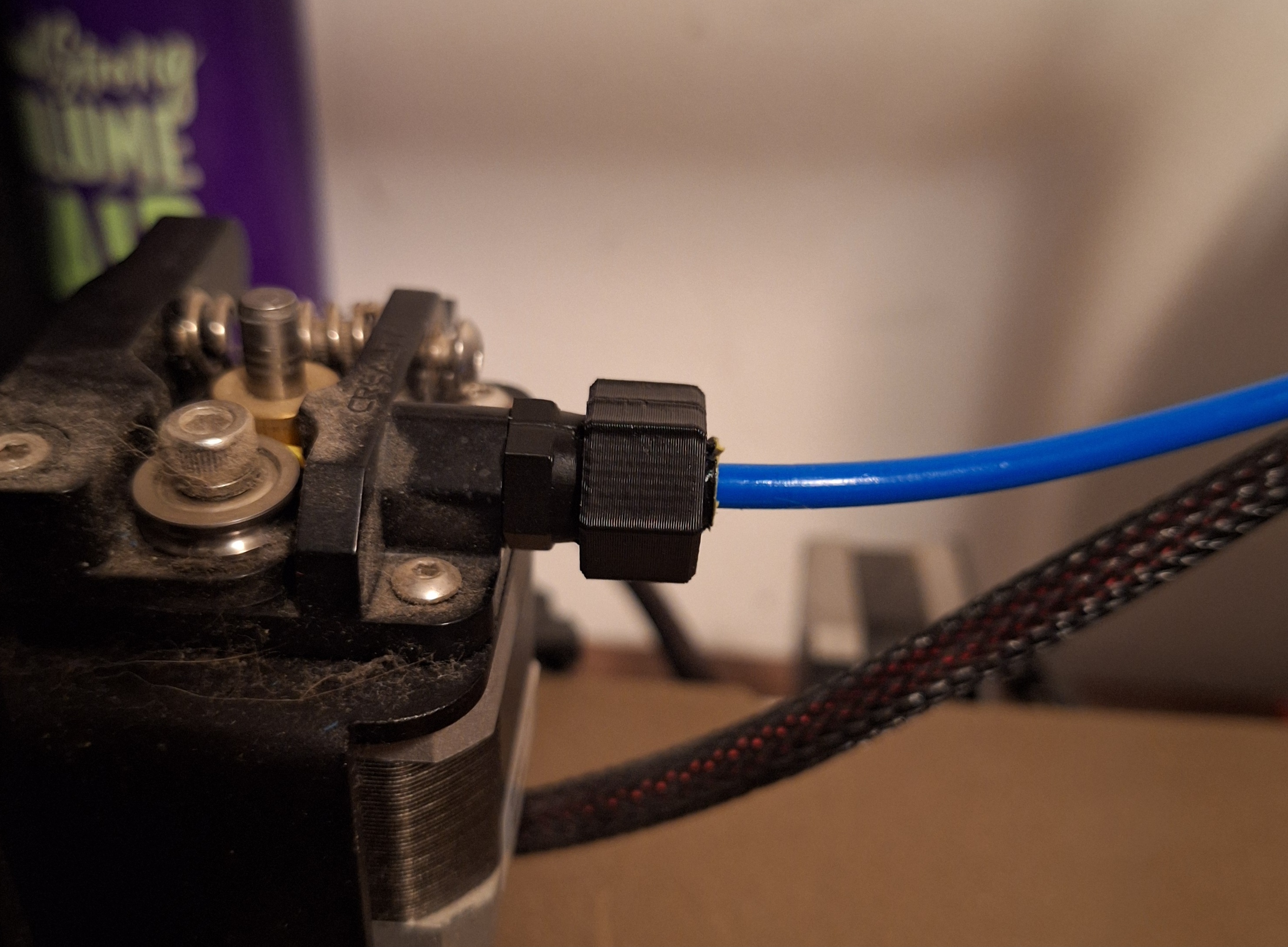 Tapered thread Bowden tube coupling PC4-M6 Remix