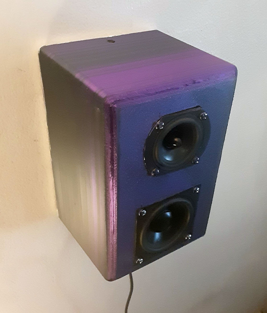 Speaker Box for 3" & 4" drivers