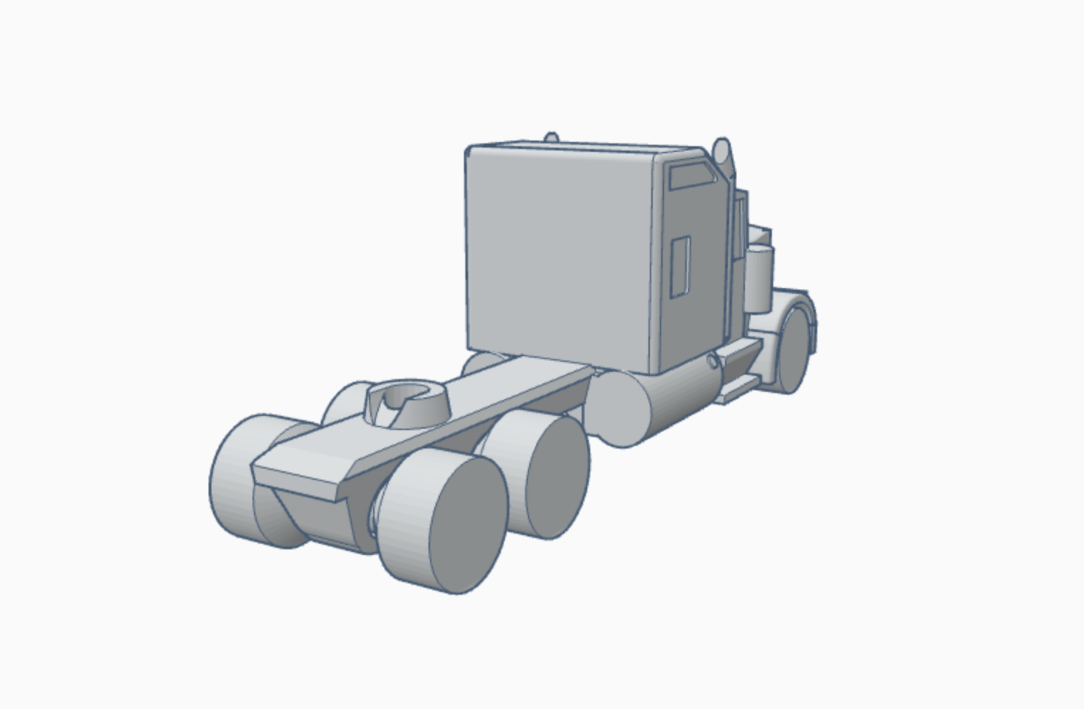 Mini Kenworth Studio Sleeper Truck — miniatura 2