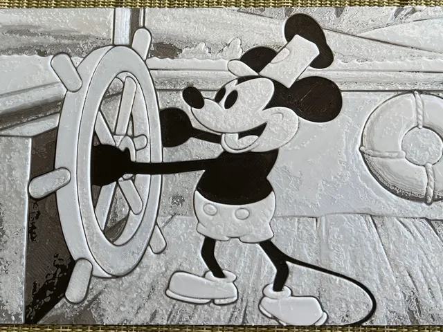 Steamboat Willie - HueForge