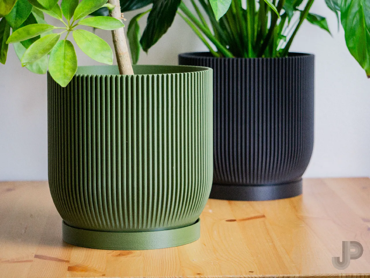 Aspire Planter with Drainage Holes and Drip Tray by Jordan Proctor Designs  | Download free STL model | Printables.com