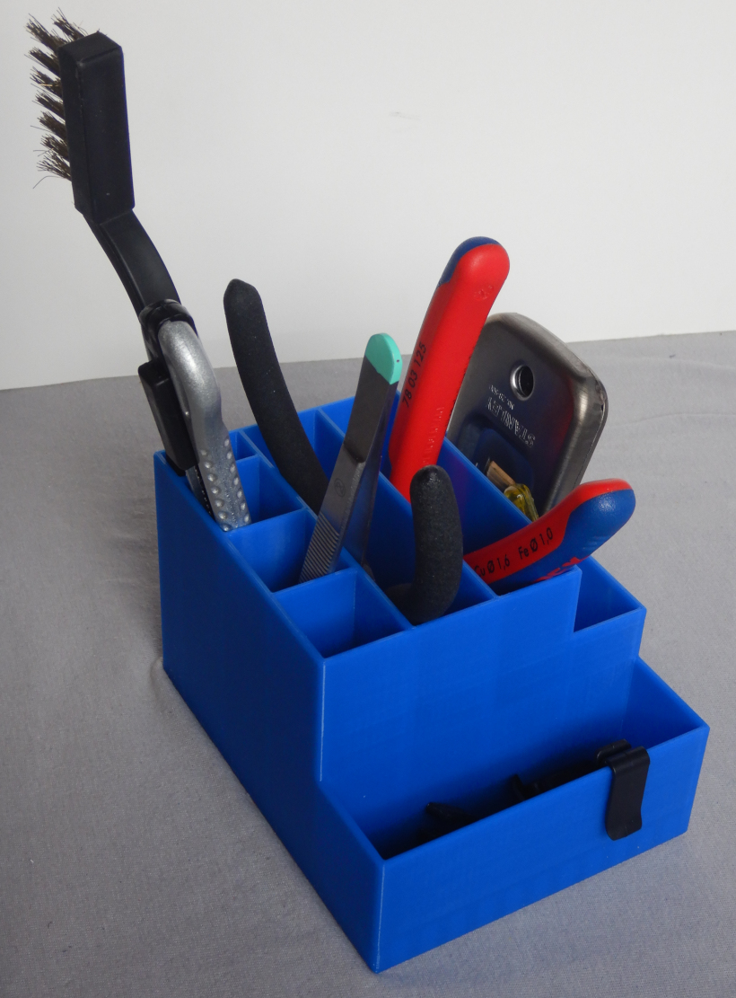 Printer tool organizer; Halterung für Drucker Werkzeug