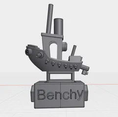 Benchy Pirate Trophy