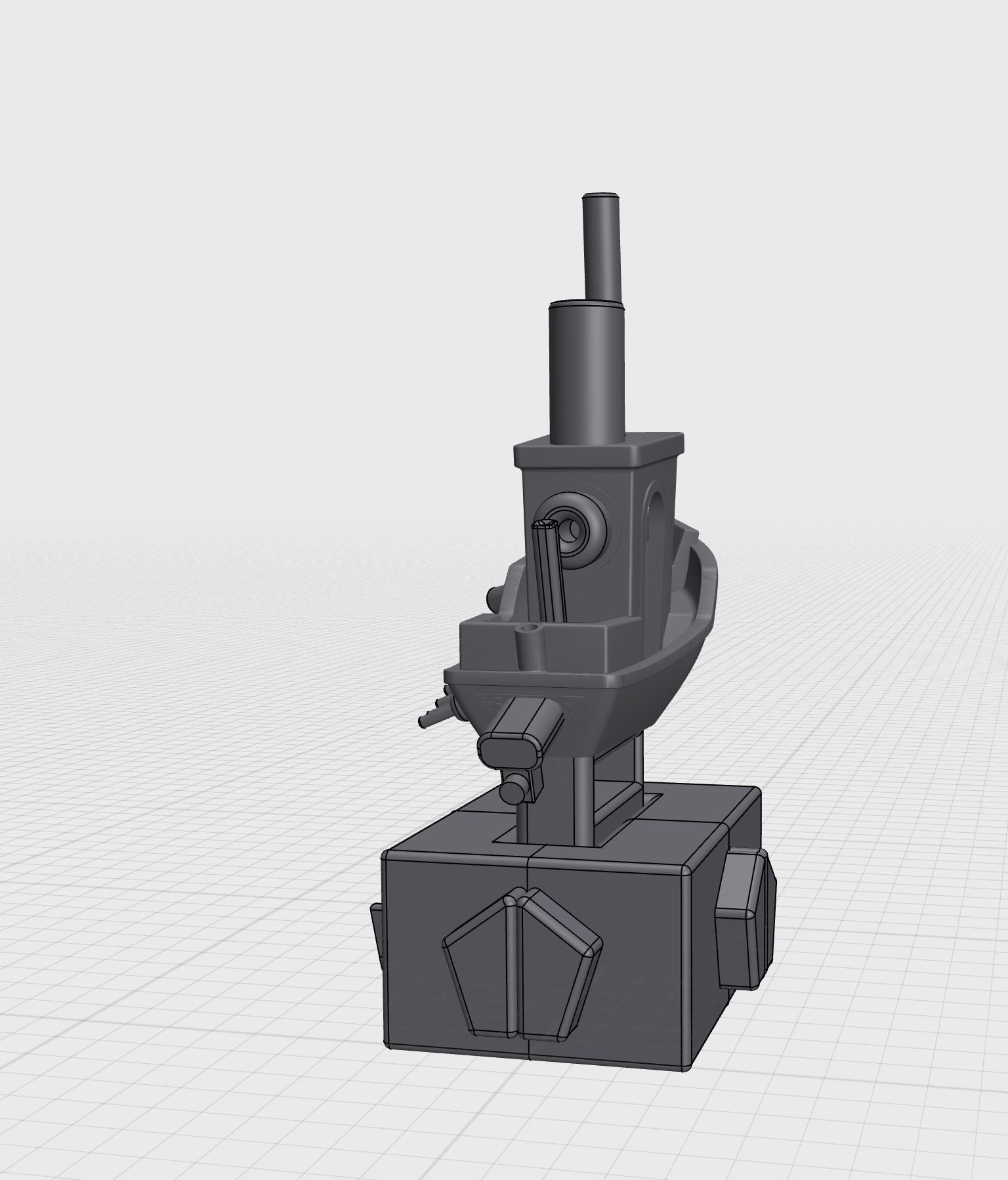 Miniatura 3 do modelo 3D Benchy Pirate Trophy