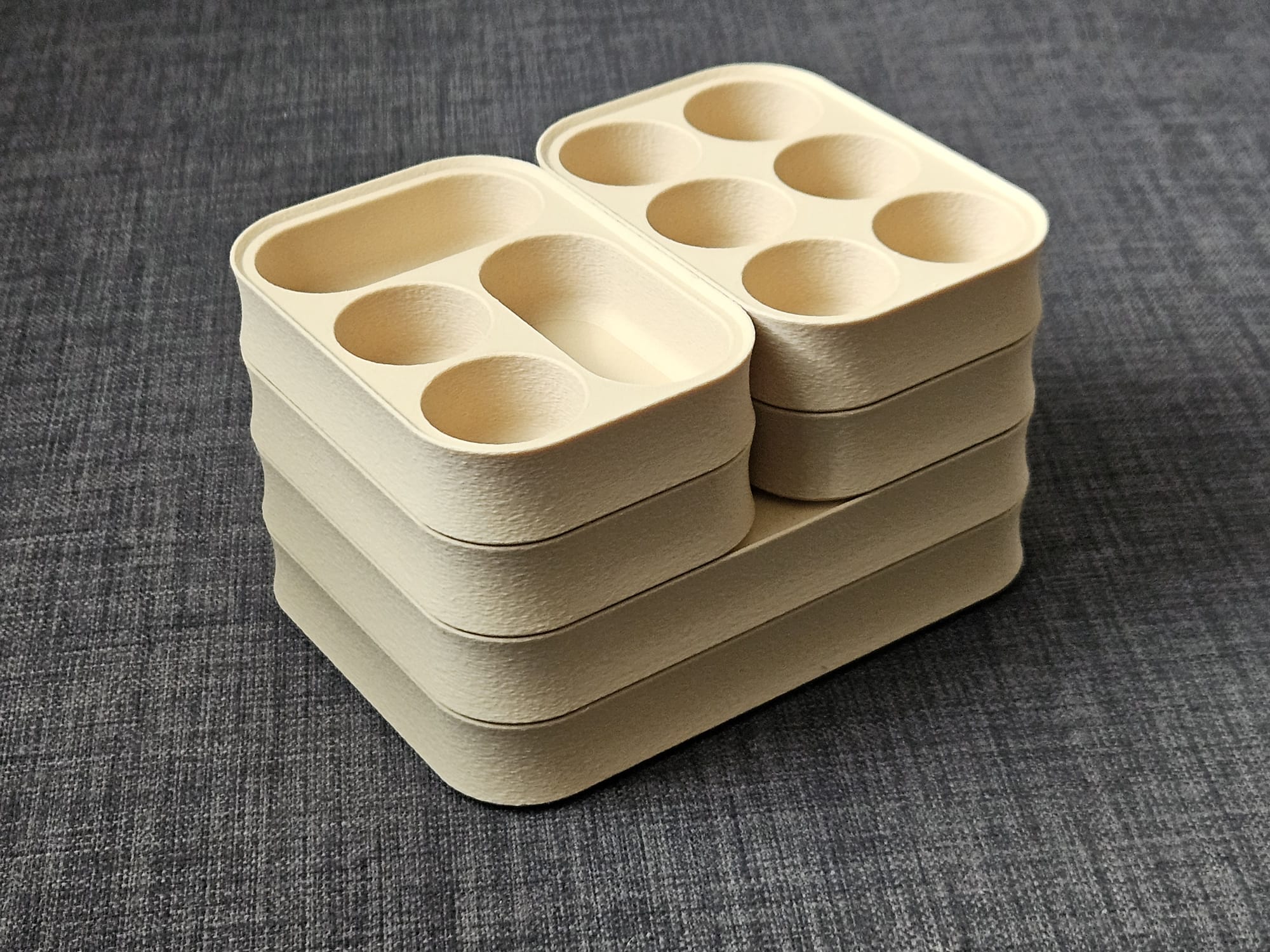 Miniatura 6 do modelo 3D Stackable Desk Organizer