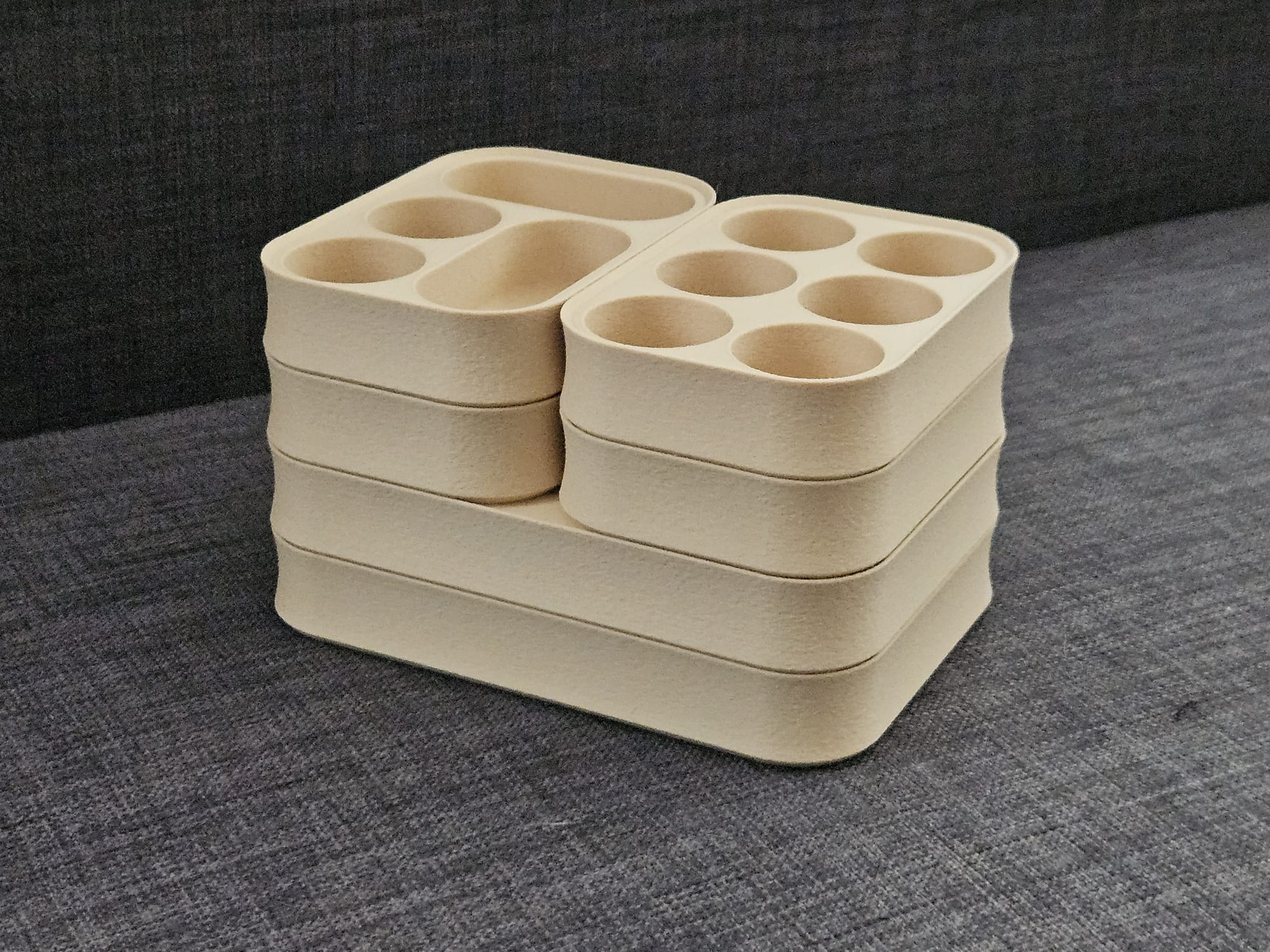 Miniatura 7 do modelo 3D Stackable Desk Organizer